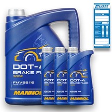 8L Bremsflüssigkeit MANNOL