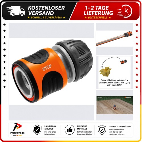 Gardena wasserstop 15 mm - wasserstop,